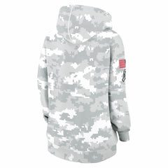 Tennessee Titans Women's 2024 Salute To Service Club Fleece Oversized Pullover Hoodie Arctic Camo - Nike