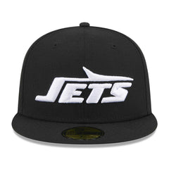 New York Jets New Era Omaha 59FIFTY Fitted Hat Black - NFL