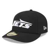 New York Jets New Era Omaha Low Profile 59FIFTY Fitted Hat Black - NFL