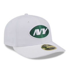 New York Jets New Era Omaha Low Profile 59FIFTY Fitted Hat White - NFL