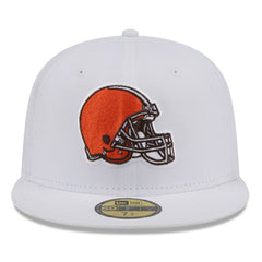 Cleveland Browns New Era Omaha 59FIFTY Fitted Hat White - NFL