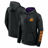 Fanatics - Phoenix Suns Baller Defender Performance Full-Zip Hoodie - Black