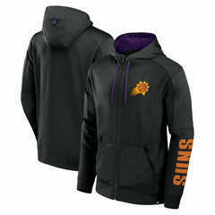 Fanatics - Phoenix Suns Baller Defender Performance Full-Zip Hoodie - Black