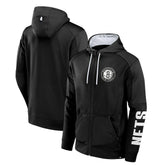 Fanatics - Brooklyn Nets Baller Defender Performance Full-Zip Hoodie - Black