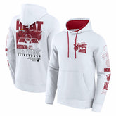 Fanatics - Miami Heat Game Time Crossover Pullover Hoodie - White
