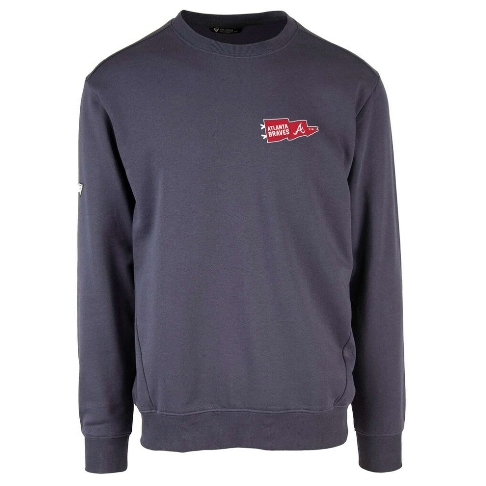 Atlanta Braves Levelwear Zane Rafters Pullover Sweatshirt Lifestyle