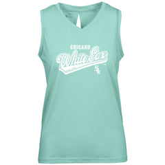 Chicago White Sox Levelwear Women's Paisley Sweep V-Neck Tank Top On Sale