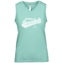 Arizona Diamondbacks Levelwear Women's Paisley Sweep V-Neck Tank Top Lifestyle