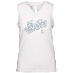 Los Angeles Dodgers Levelwear Women's Paisley Sweep V-Neck Tank Top On Sale