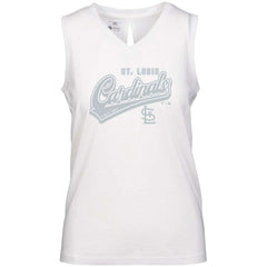 St. Louis Cardinals Levelwear Women's Paisley Sweep V-Neck Tank Top Online