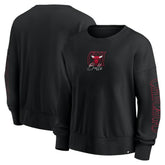Fanatics - Chicago Bulls Women's Oversized Game Day Pullover Sweatshirt - Black