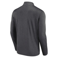 Las Vegas Raiders Head-to-Head Quarter-Zip Pullover Charcoal - Fanatics