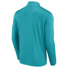 Miami Dolphins Head-to-Head Quarter-Zip Pullover Aqua - Fanatics