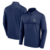 Dallas Cowboys Head-to-Head Quarter-Zip Pullover Navy - Fanatics