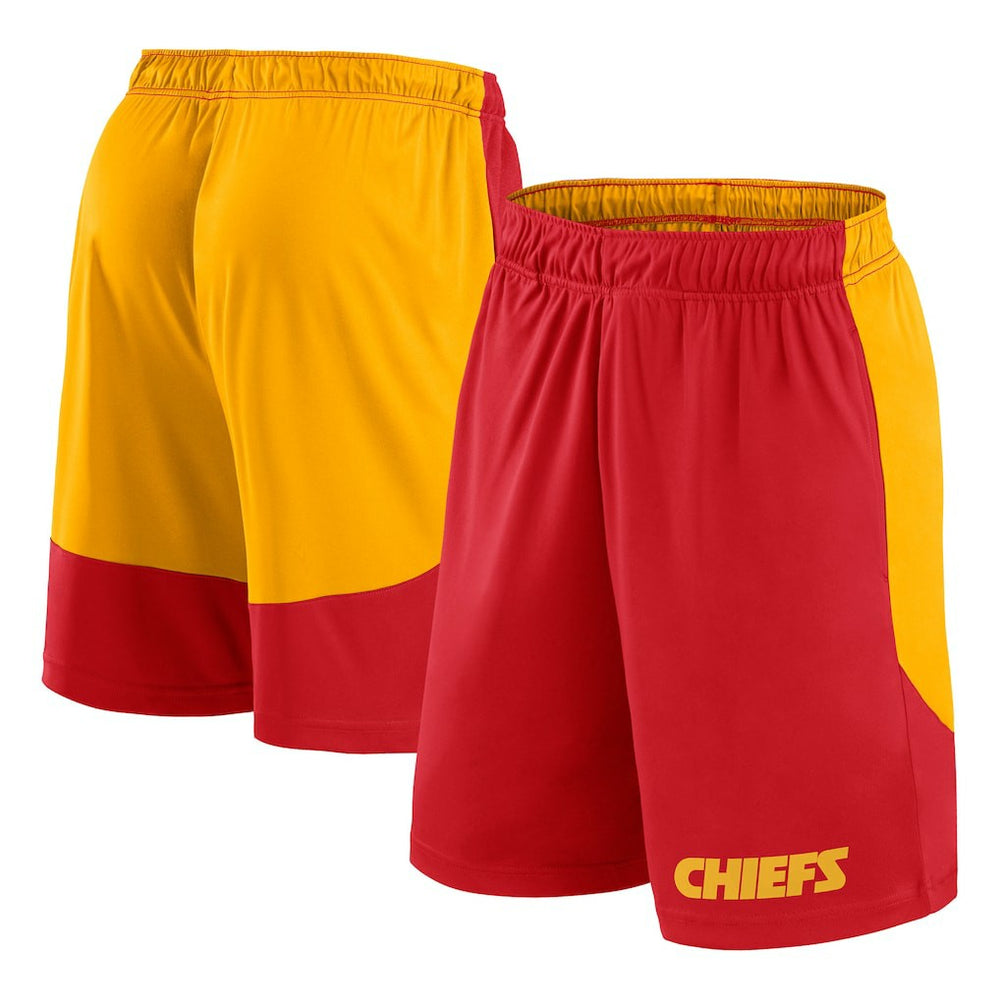 Kansas City Chiefs Launch Shorts Red/Gold - Fanatics