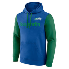 Seattle Seahawks Fleece Pullover Hoodie Royal - Fanatics
