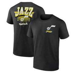 NBA - Utah Jazz Logo Athletic Never Over T-Shirt - Black