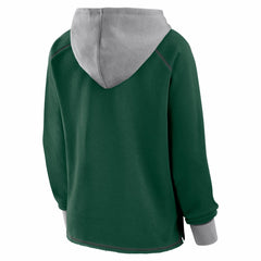 NBA - Milwaukee Bucks Logo Athletic Women's Boom Pullover Hoodie - Hunter Green