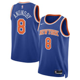 Nike - OG Anunoby New York Knicks Unisex Swingman Jersey - Icon Edition - Blue