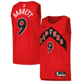 Nike - RJ Barrett Toronto Raptors Unisex Swingman Player Jersey - Icon Edition - Red