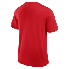 New Jersey Devils - Fanatics Elevated Pima T-Shirt Red