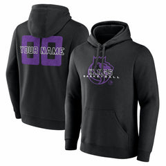 NBA - Sacramento Kings Custom Stellar Pullover Hoodie - Black