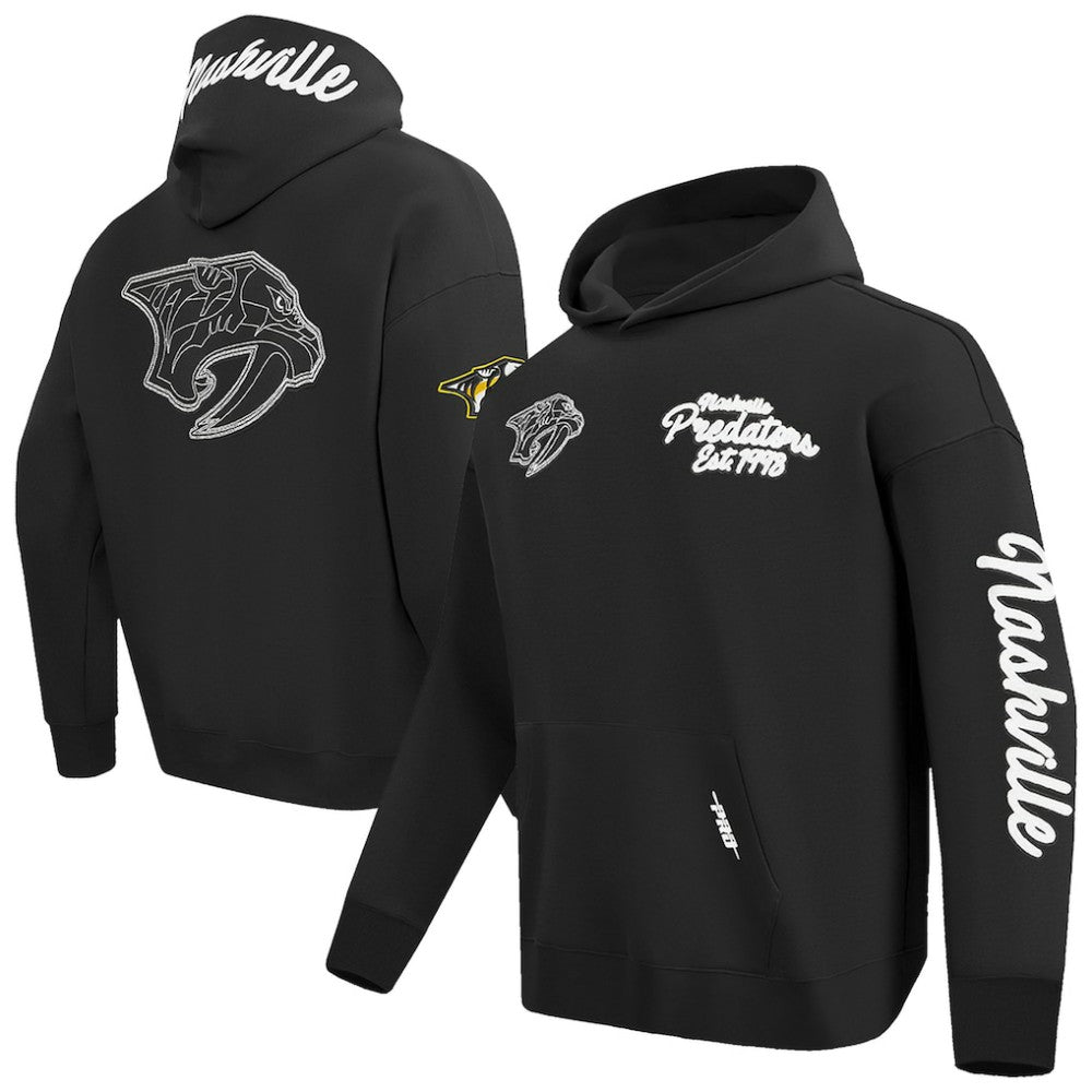 Nashville Predators - Pro Standard Paint the City Pullover Hoodie Black
