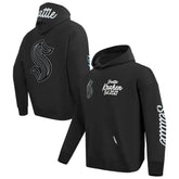 Seattle Kraken Pro Standard Paint the City Pullover Hoodie Black