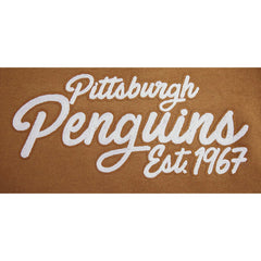 Pittsburgh Penguins Pro Standard Paint the City Pullover Sweatshirt Brown