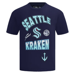 Seattle Kraken Pro Standard Turn It Up T-Shirt Deep Sea Blue