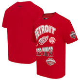Detroit Red Wings - Pro Standard Turn It Up T-Shirt Red