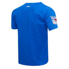 New York Rangers Pro Standard Turn It Up T-Shirt Blue