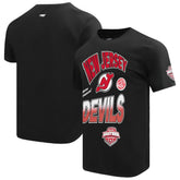 New Jersey Devils - Pro Standard Turn It Up T-Shirt Black