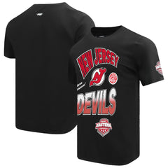 New Jersey Devils - Pro Standard Turn It Up T-Shirt Black