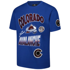 Colorado Avalanche - Pro Standard Turn It Up Dropped Shoulder T-Shirt Blue