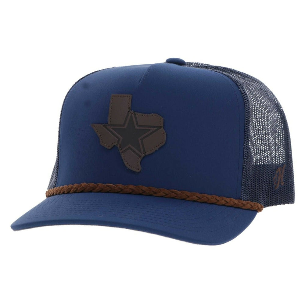 Dallas Cowboys HOOey State Patch Rope Trucker Adjustable Hat Navy - NFL