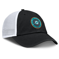 Miami Dolphins Averie Trucker Adjustable Hat Black - Fanatics
