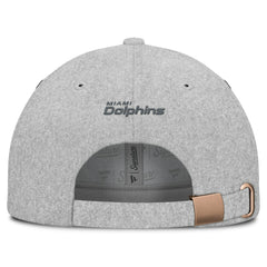 Miami Dolphins Front Office Adjustable Hat Heather Gray - Fanatics