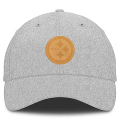 Pittsburgh Steelers Front Office Adjustable Hat Heather Gray - Fanatics