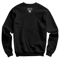 NBA - Brooklyn Nets Hyperfly Unisex Year of the Dragon Lunar New Year Collection Pullover Sweatshirt - Heather Black