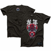 NBA - Washington Wizards Hyperfly Unisex Year of the Dragon Lunar New Year Collection T-Shirt - Heather Black
