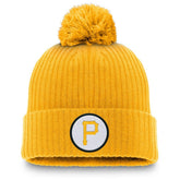 Pittsburgh Pirates Nike Cooperstown Collection Patch Cuffed Knit Hat with Pom Clearance