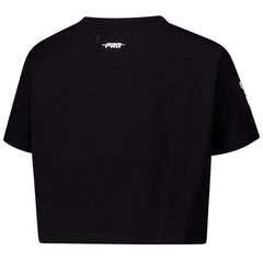 NBA - Chicago Bulls Pro Standard Women's Jewels Boxy Cropped T-Shirt - Black