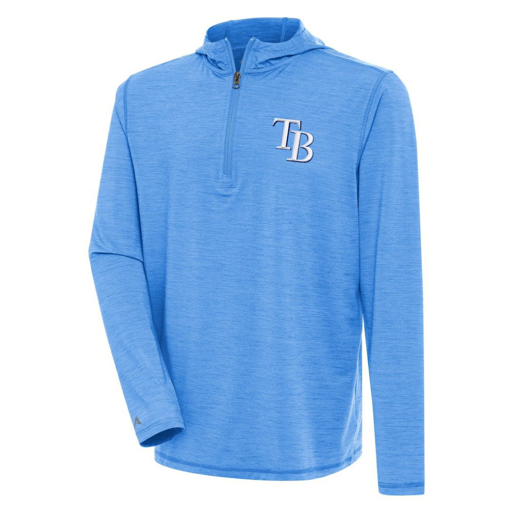 Tampa Bay Rays Antigua Tidy Quarter-Zip Hoodie Clearance