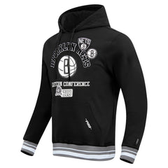NBA - Brooklyn Nets Pro Standard Area Code Pullover Hoodie - Black