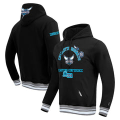 NBA - Charlotte Hornets Pro Standard Area Code Pullover Hoodie - Black