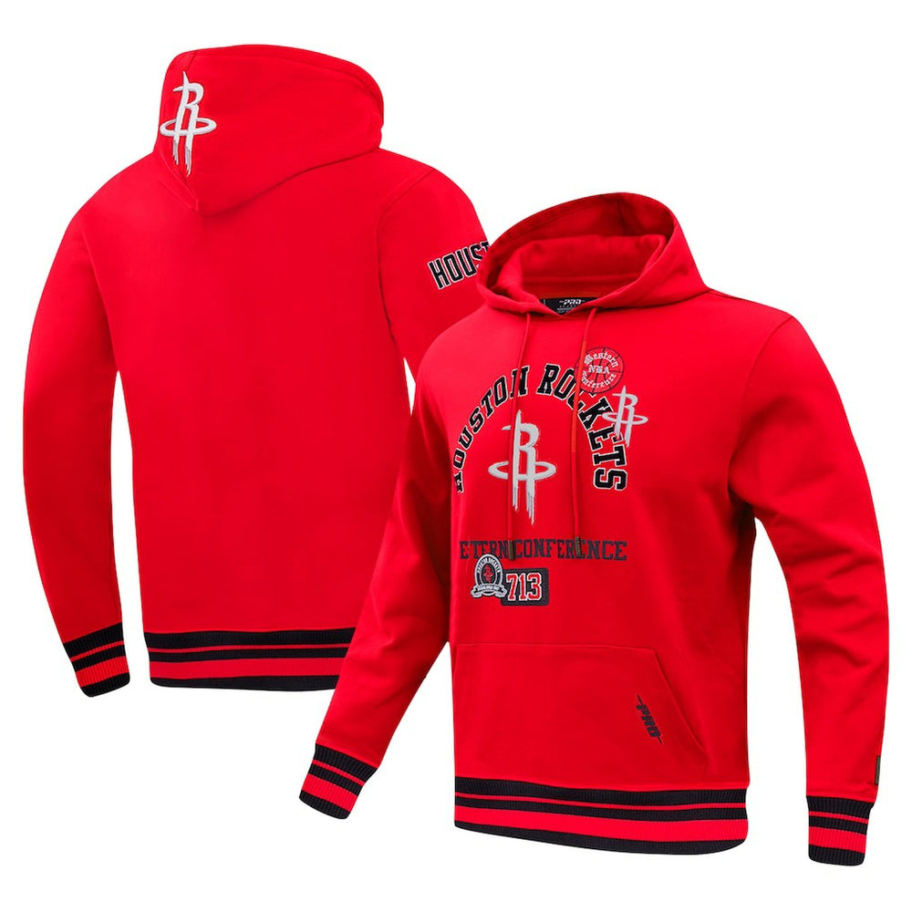 NBA - Houston Rockets Pro Standard Area Code Pullover Hoodie - Red