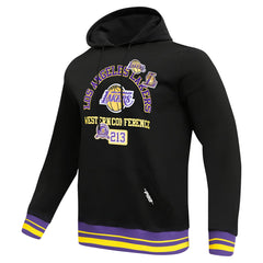 NBA - Los Angeles Lakers Pro Standard Area Code Pullover Hoodie - Black