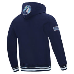 NBA - Minnesota Timberwolves Pro Standard Area Code Pullover Hoodie - Navy