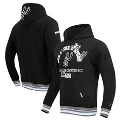 NBA - San Antonio Spurs Pro Standard Area Code Pullover Hoodie - Black